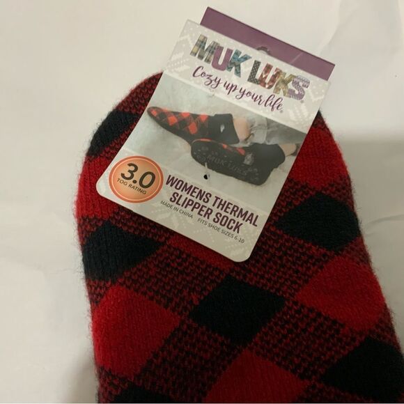 Ladies MUK LUKS Thermal Slipper Socks - Picture 5 of 5